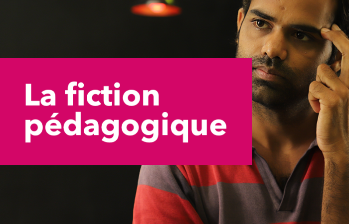 un collaborateur pense à faire une fiction pédagogique